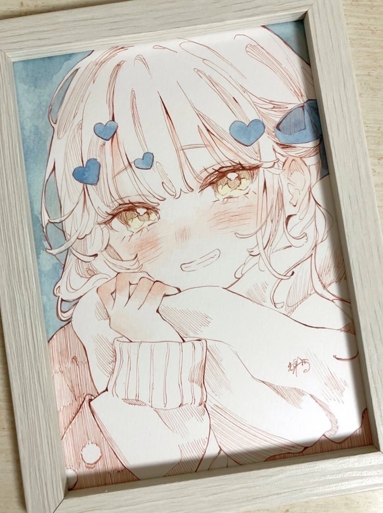 ２Lサイズ原画＿青