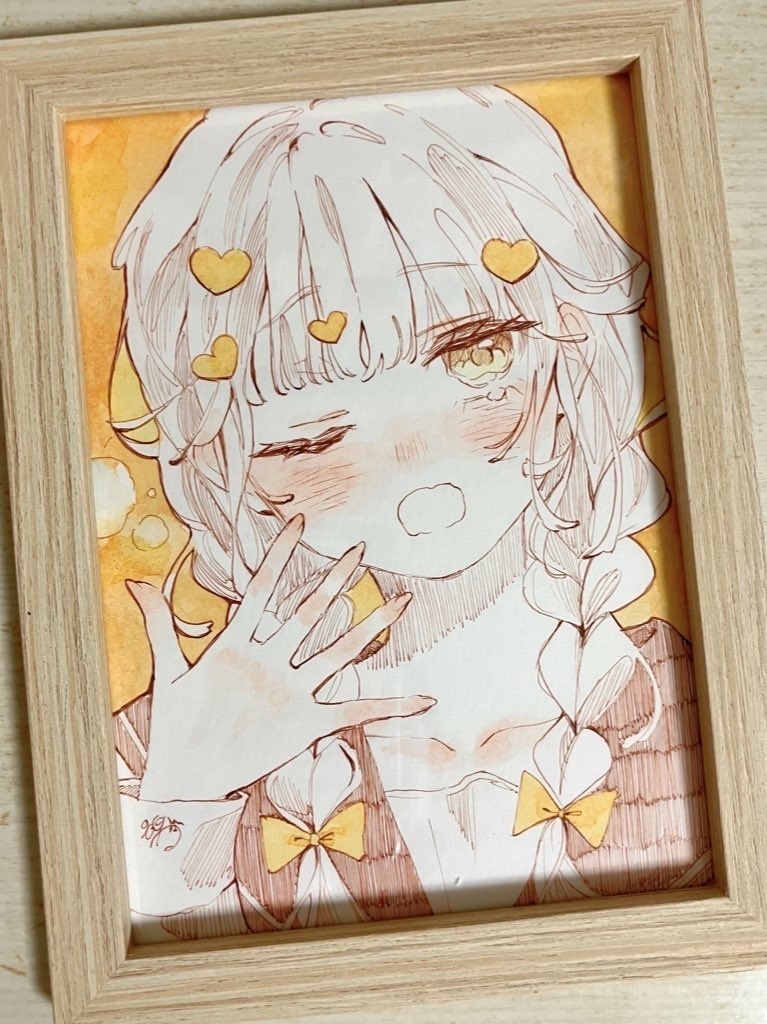 ２Lサイズ原画＿オレンジ
