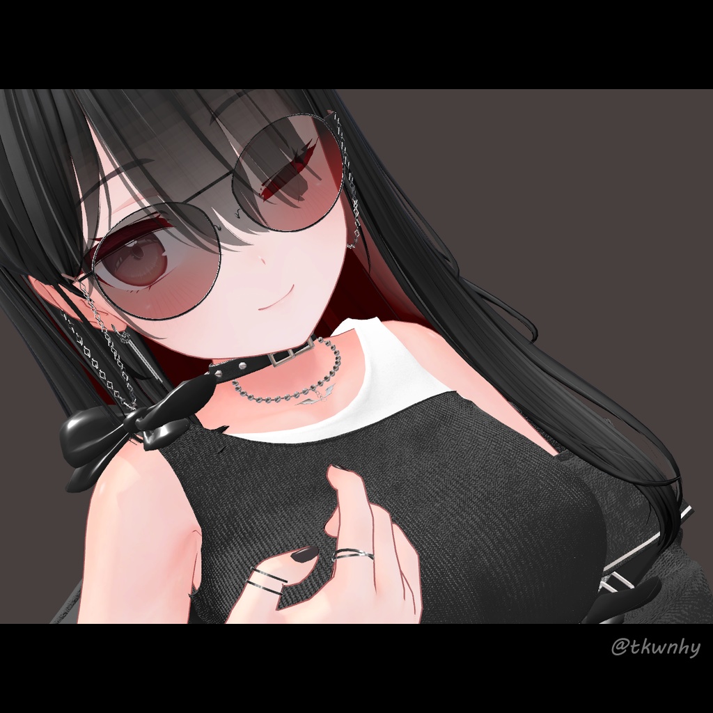 Cross Sanglasses【VRChat想定】