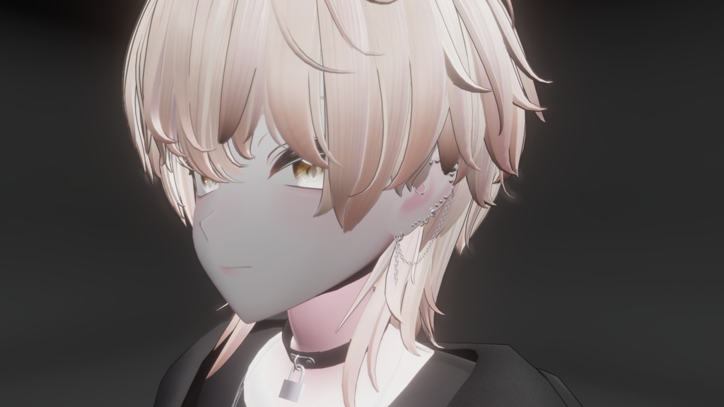 【MA対応】Rugged earrings 4アバター対応【VRChat想定】