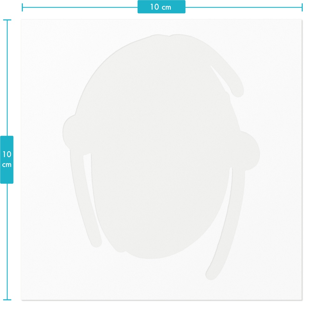 パイナップル少女ステッカー