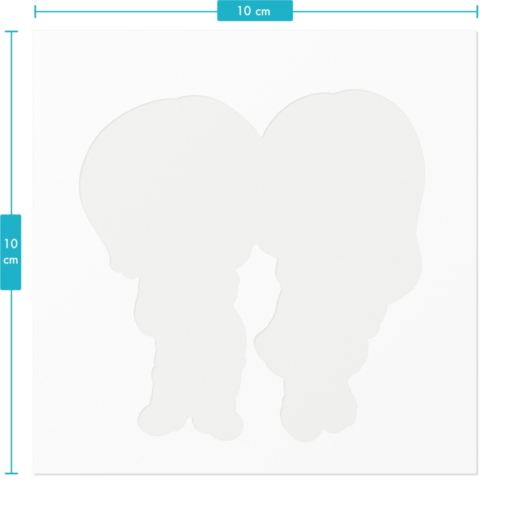 ふぁみぶるキャラクターステッカー(大)