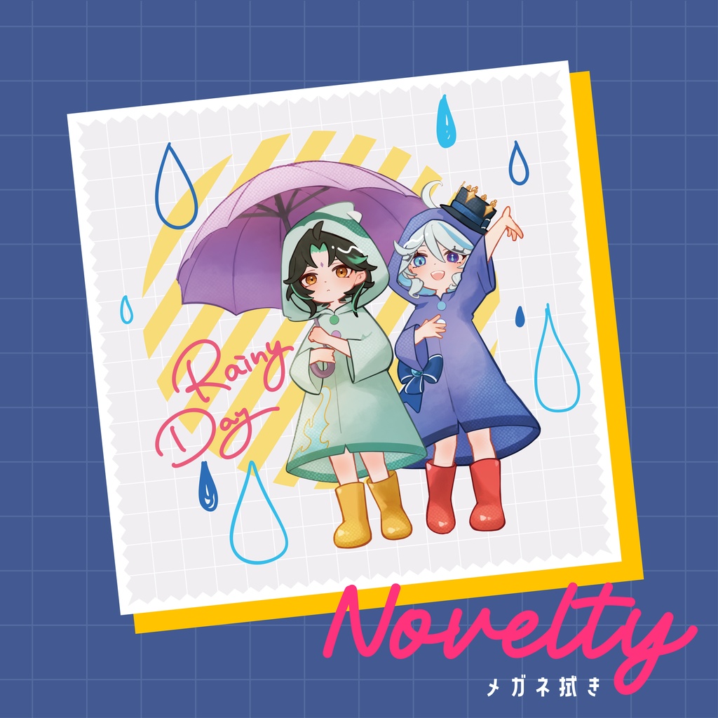 アクリルクリップバッジ