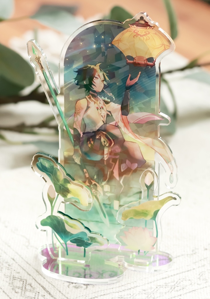 アクスタ+箔押しカード