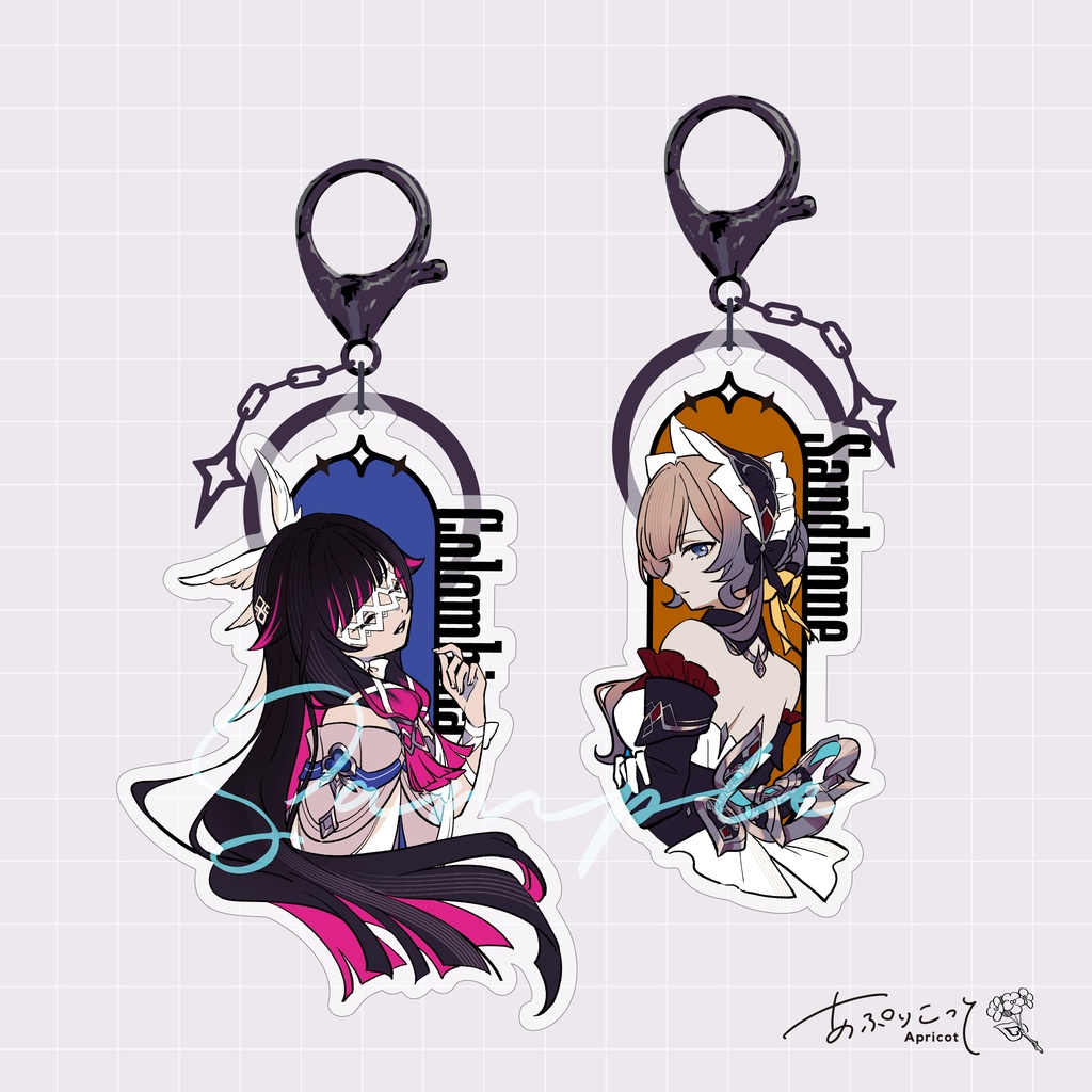 執行官アクリルキーホルダー