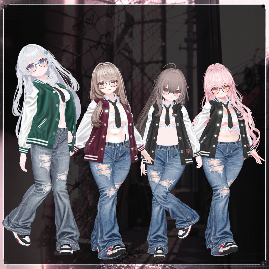 【50% Sale】 反抗少女 【19アバター対応】