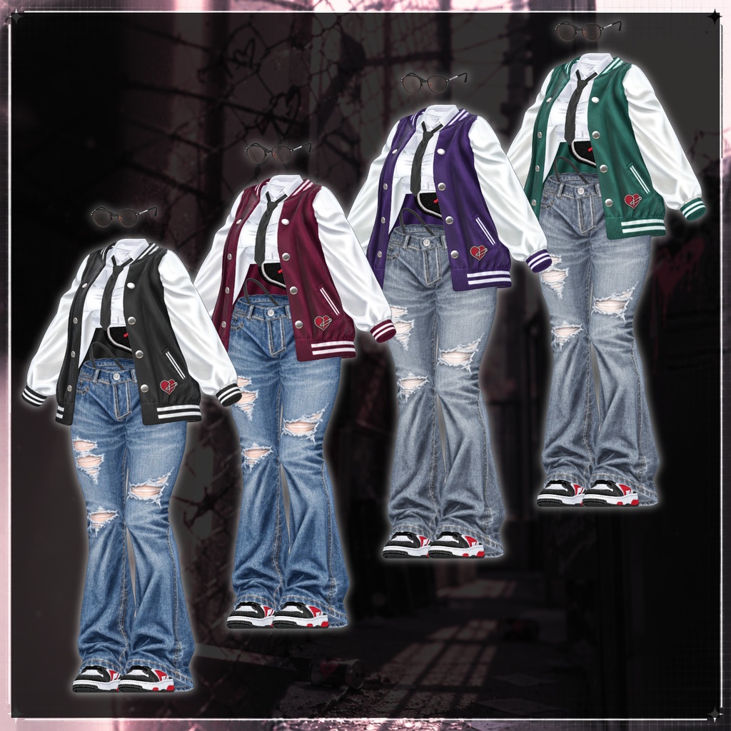 【50% Sale】 反抗少女 【19アバター対応】