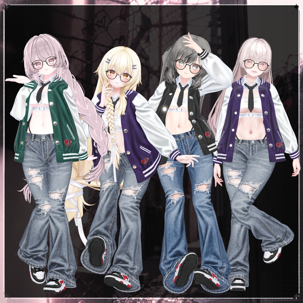 【50% Sale】 反抗少女 【19アバター対応】