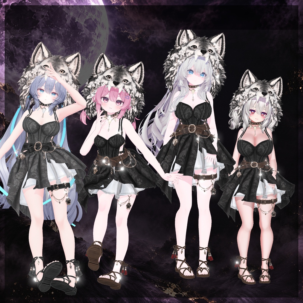 【50% Sale】 あまがみ 【19アバター対応】