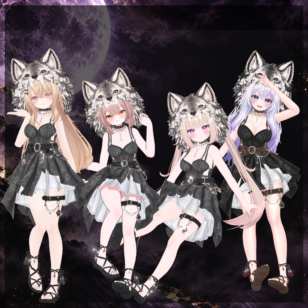 【50% Sale】 あまがみ 【19アバター対応】