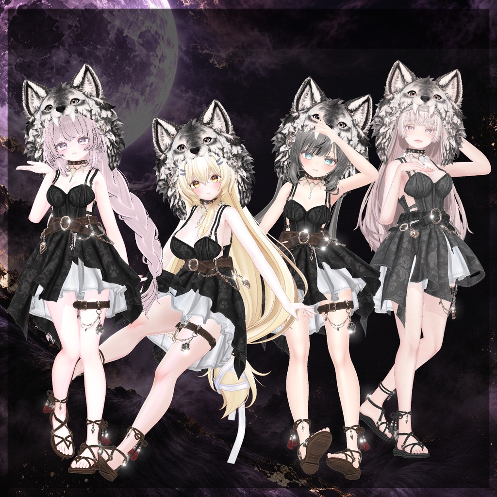 【50% Sale】 あまがみ 【19アバター対応】