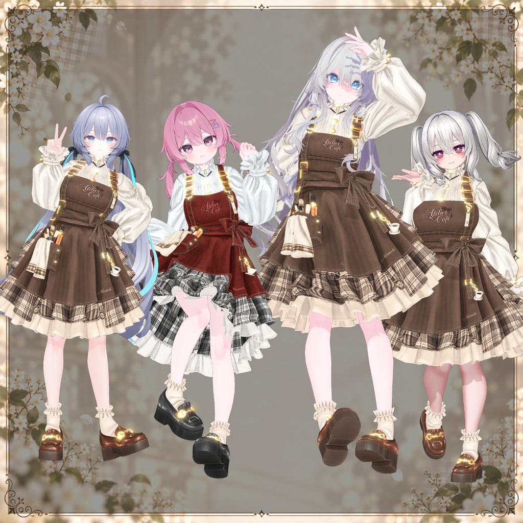 【50% Sale】 アトリエ喫茶 【20アバター対応】