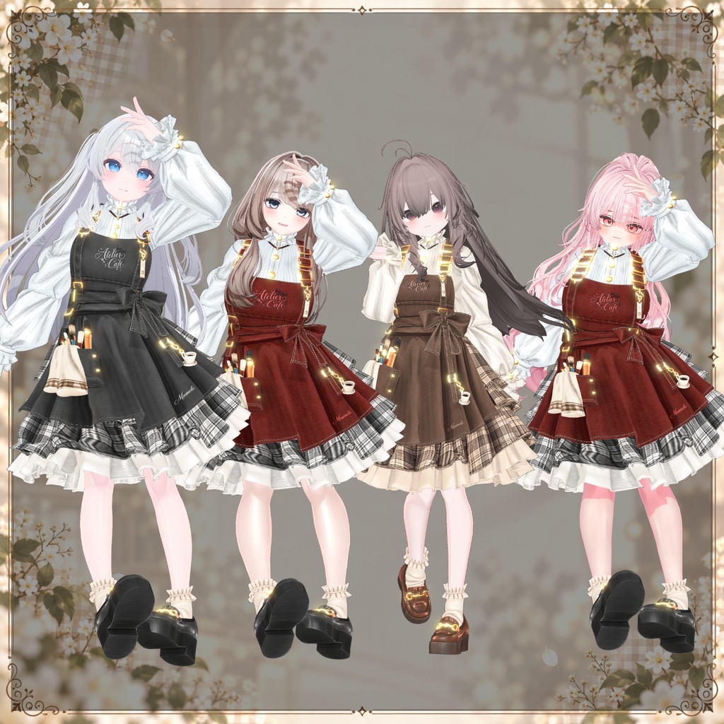 【50% Sale】 アトリエ喫茶 【20アバター対応】