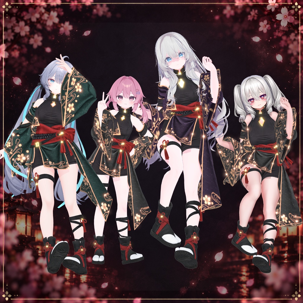 【50% Sale】 宵桜 【20アバター対応】