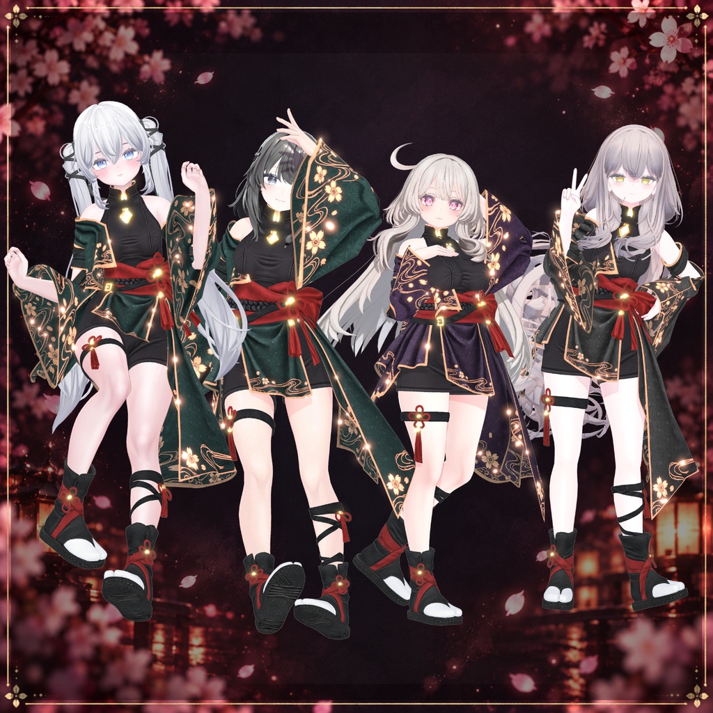 【50% Sale】 宵桜 【20アバター対応】