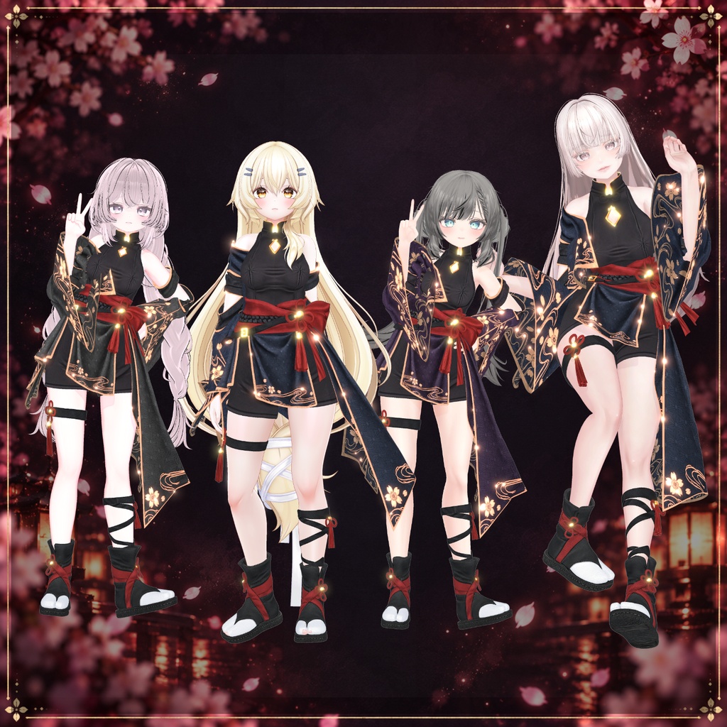 【50% Sale】 宵桜 【20アバター対応】