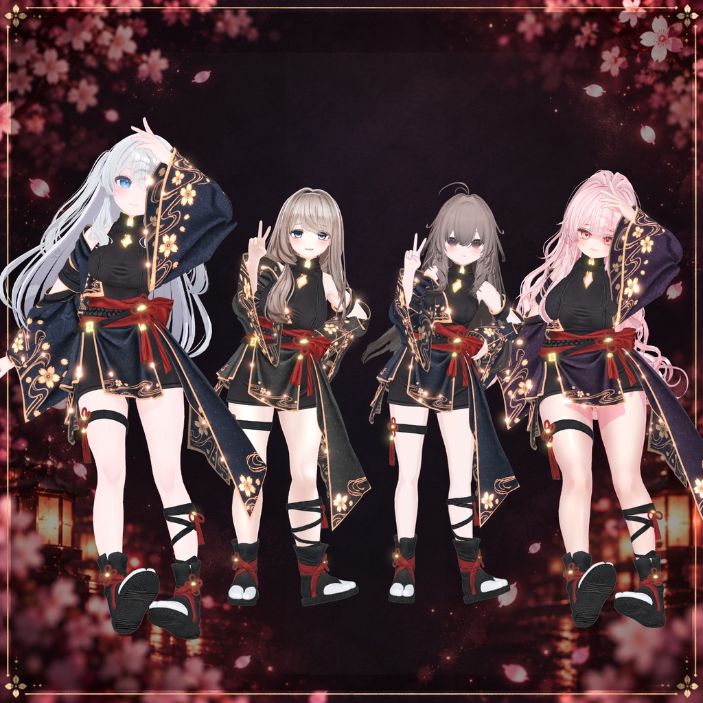 【50% Sale】 宵桜 【20アバター対応】