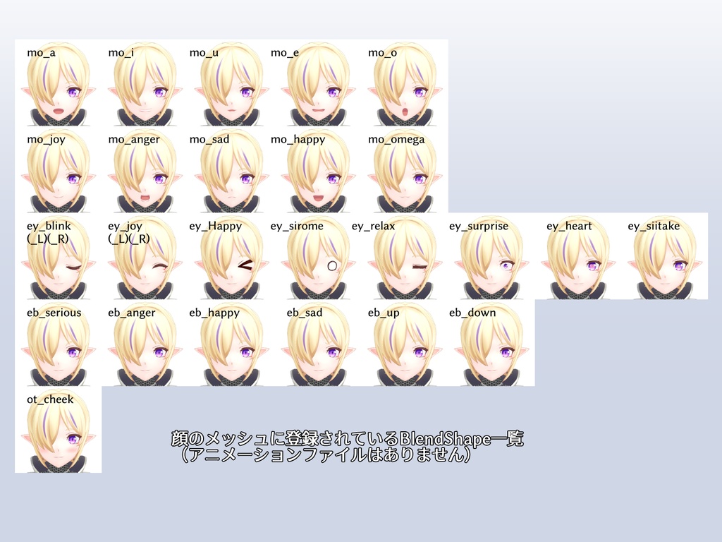 VRCモデル エルフのおんなせんし