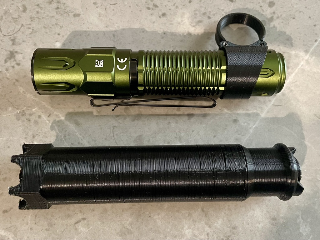 催涙スプレー用アタッチメント(テールプッシュタイプ)