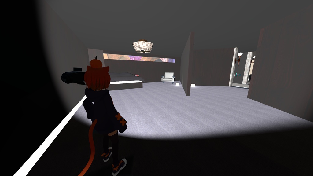 【VRChat想定】アバターライトとしても使えるLED投光器