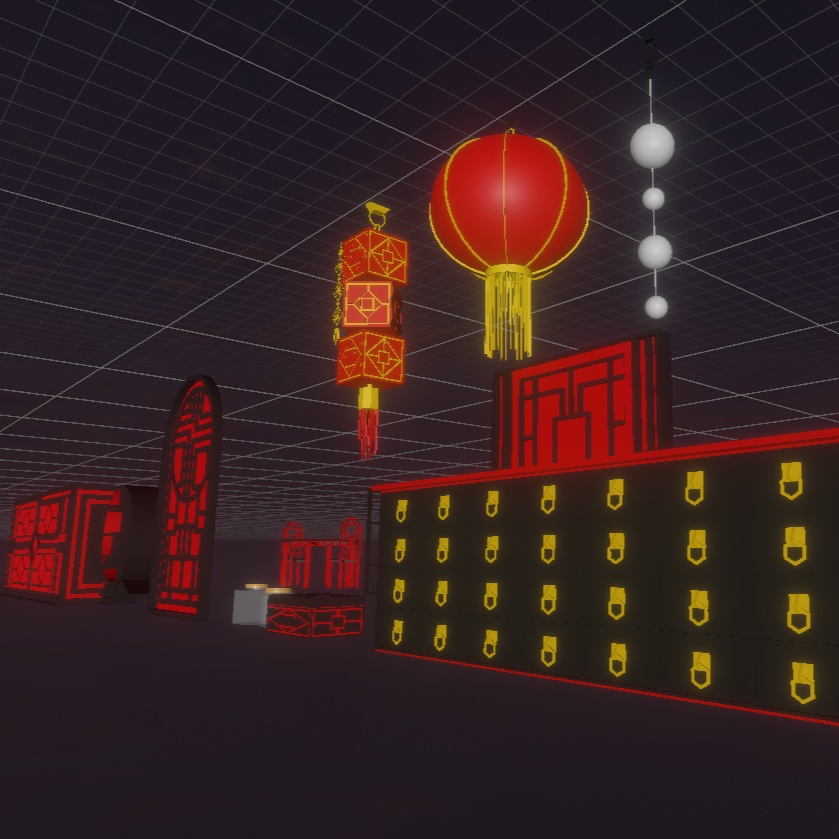 【VRChat想定】中華っぽいセット【無料】