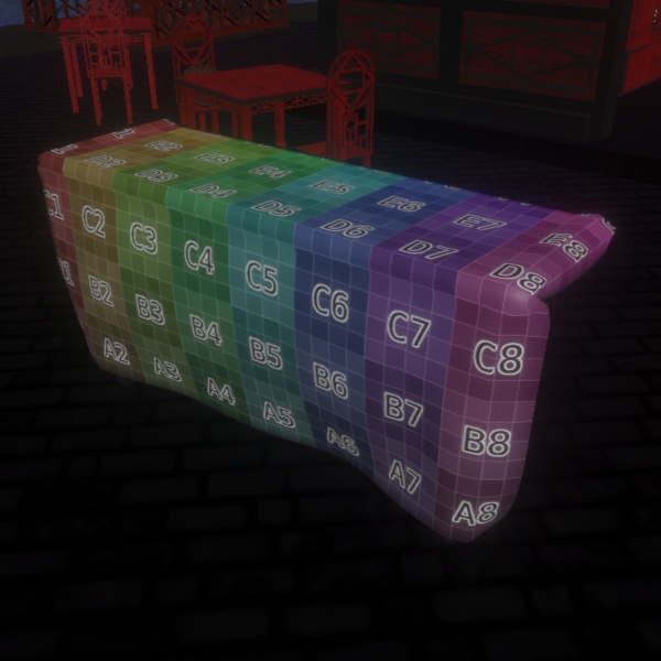 【VRChat想定】デザイン変更可能・イベントで使う机【無料】