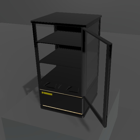【VRChat想定】小型冷蔵庫