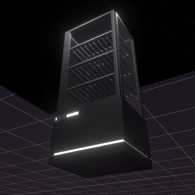 【VRChat想定】小型冷蔵庫