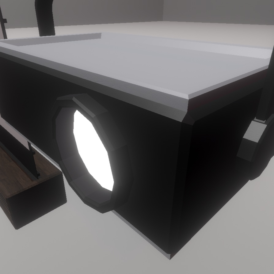 【VRC想定】ギミック付きプロジェクターキット【UDON】