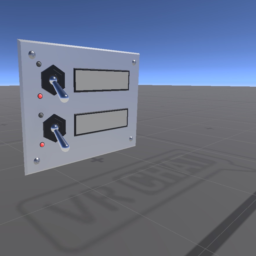 【VRChat想定】かぼトグルスイッチ【ギミック】