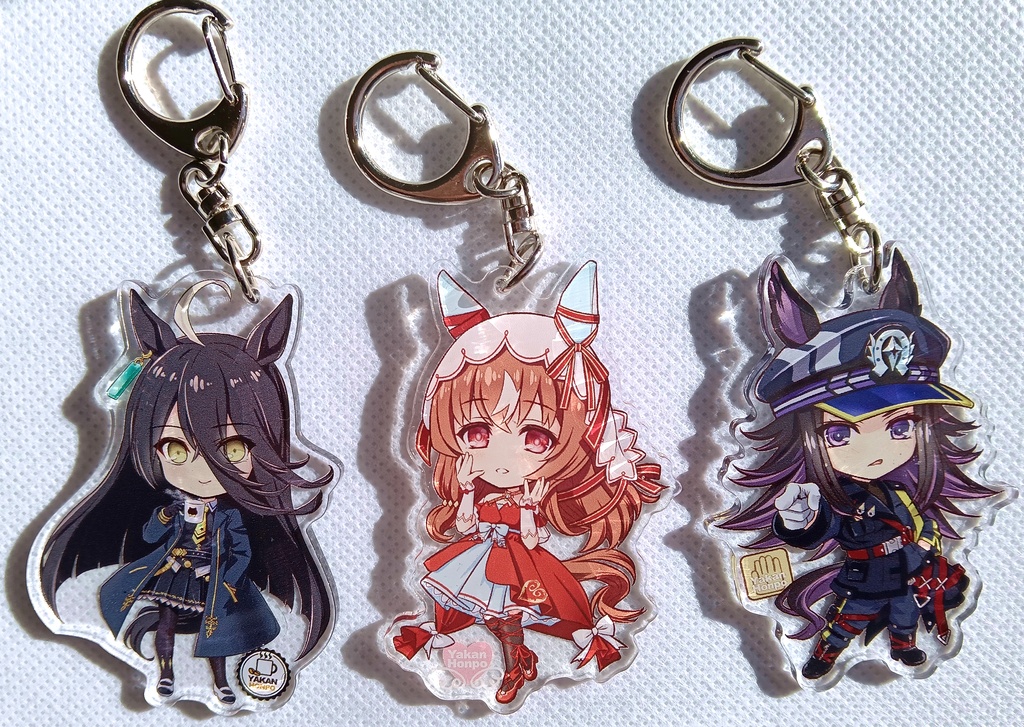 ウマ娘アクリルキーホルダー