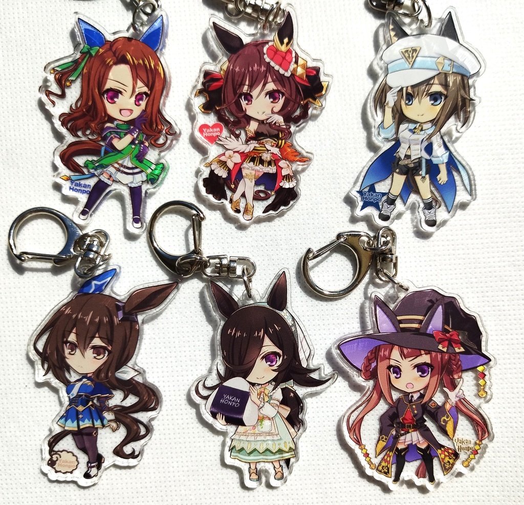 ウマ娘　ミホノブルボン　シリコンバンド・アクリルカラビナ・アクリルキーホルダー ウマ娘 ミホノブルボン シリコンバンド アクリルカラビナ