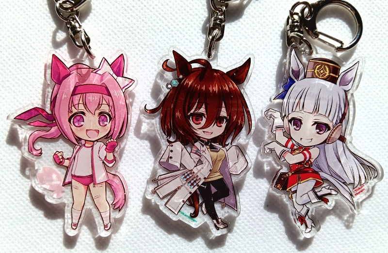 ウマ娘アクリルキーホルダー