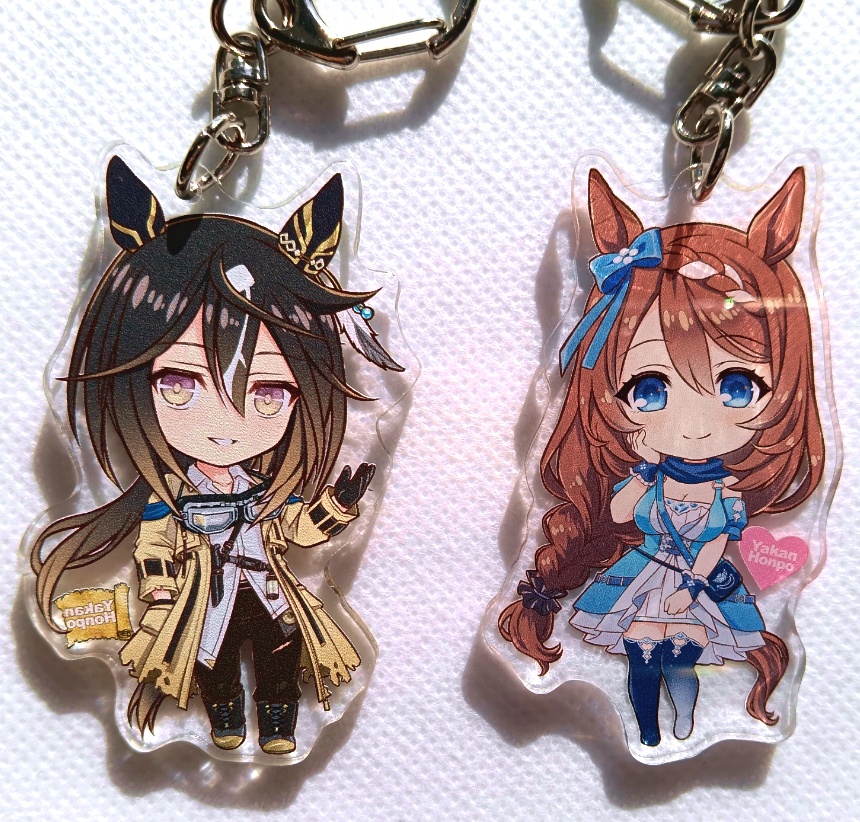 ウマ娘アクリルキーホルダー