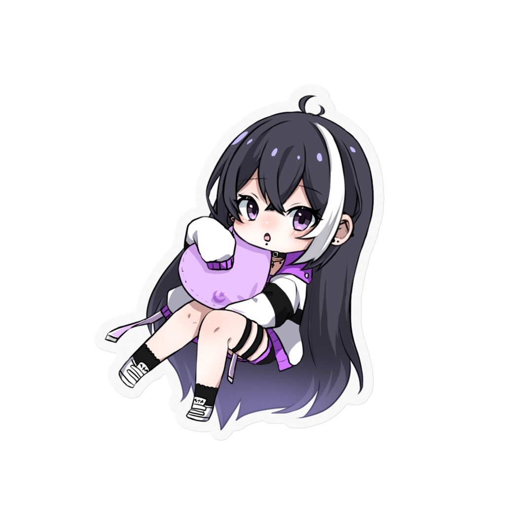 満月まれんSD　クリアステッカー