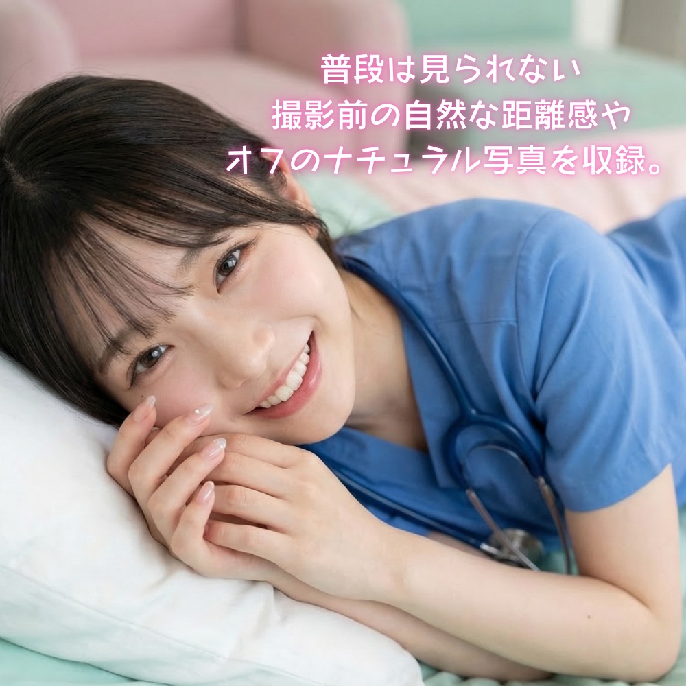 ASMRインフルエンサーのオフショット【ナースコスプレver】