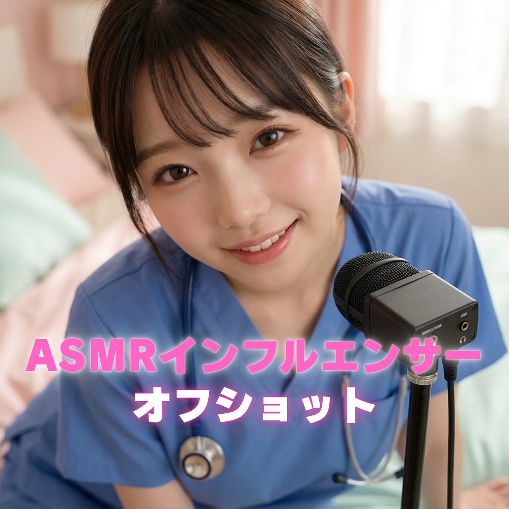 ASMRインフルエンサーのオフショット【ナースコスプレver】