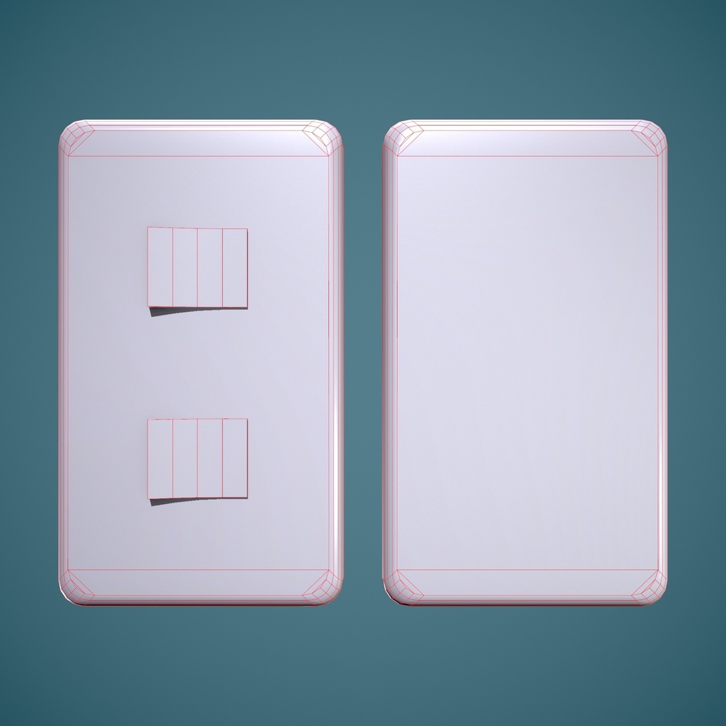 【無料3Dモデル】コンセント/スイッチ