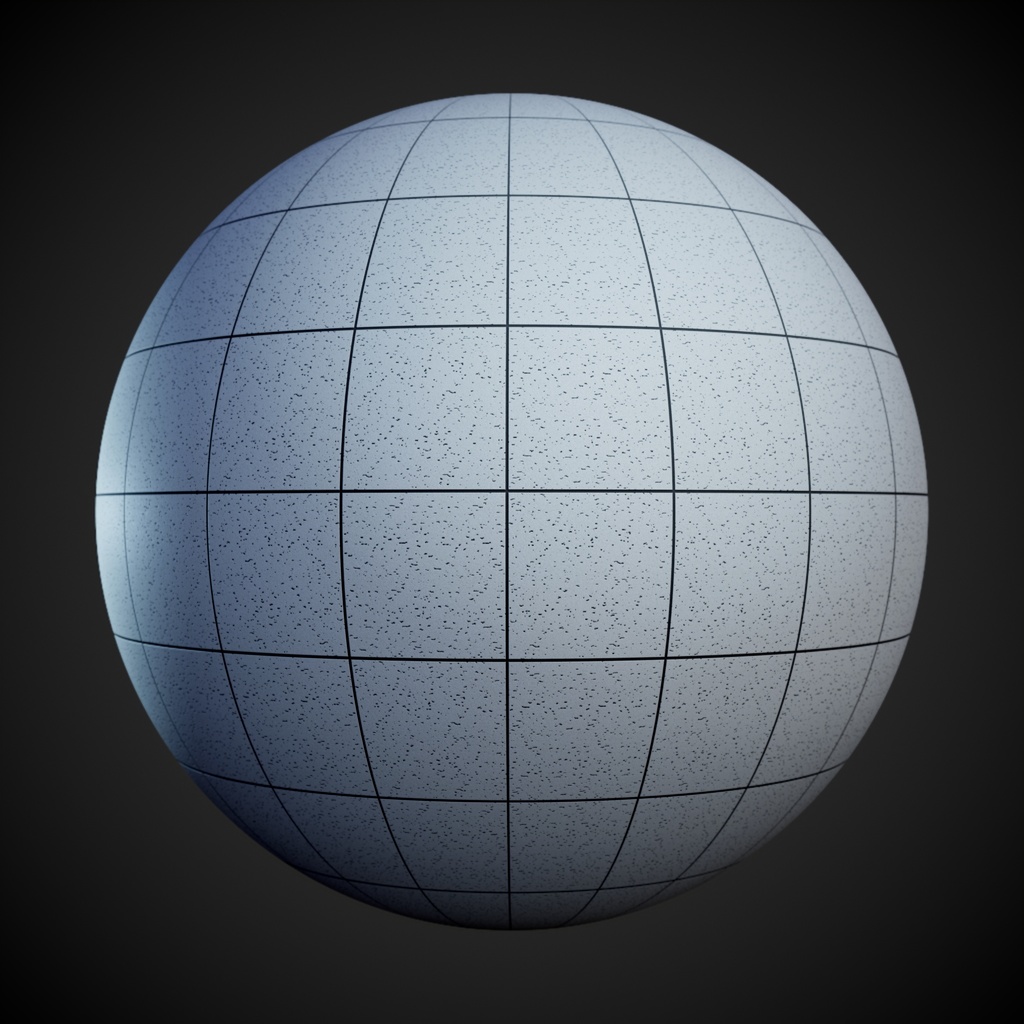 【3Dモデル/シームレステクスチャ】天井のあの柄:トラバーチン模様