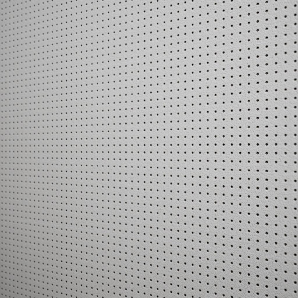 【3Dモデル/シームレステクスチャ】音楽室の壁:有孔ボード