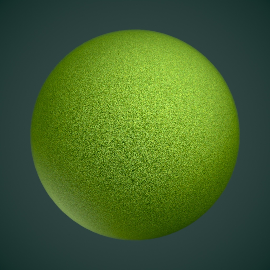 【3Dモデル/シームレステクスチャ】人工芝 / 芝生