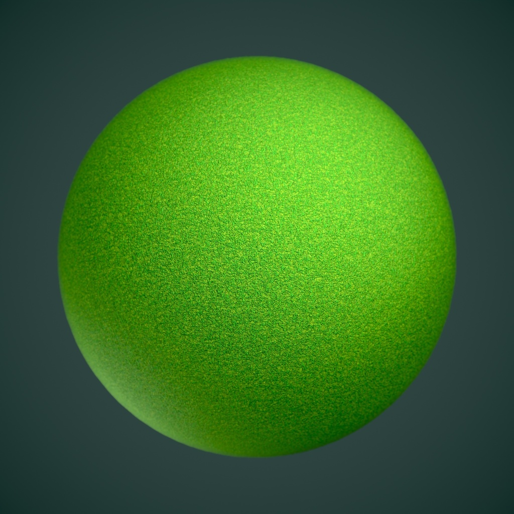 【3Dモデル/シームレステクスチャ】人工芝 / 芝生