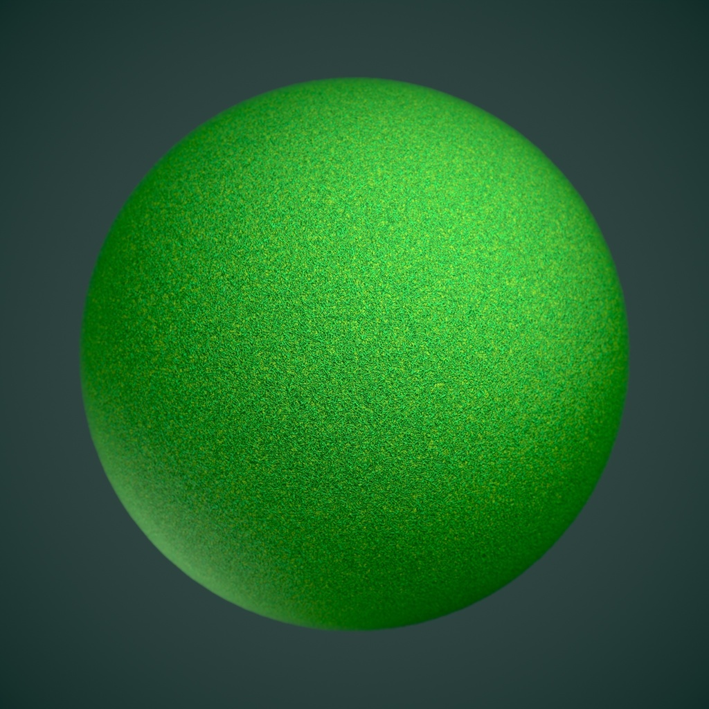 【3Dモデル/シームレステクスチャ】人工芝 / 芝生