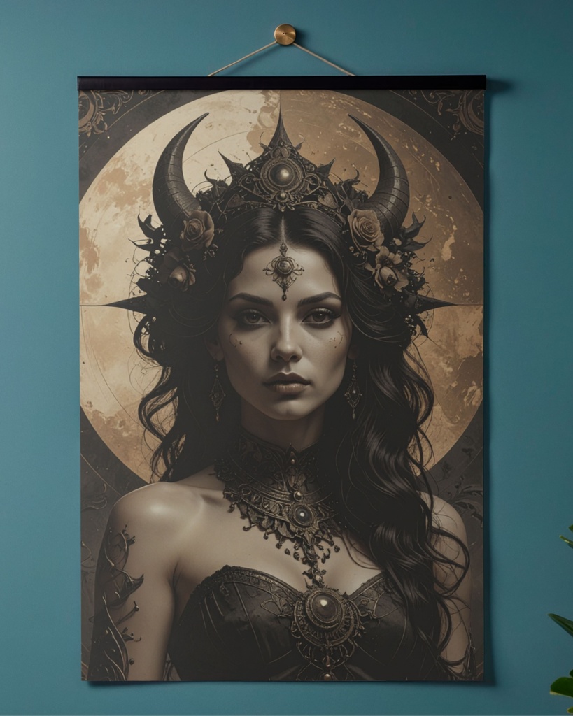 「月蝕の女帝」 /【Printable Art】Eclipse Empress