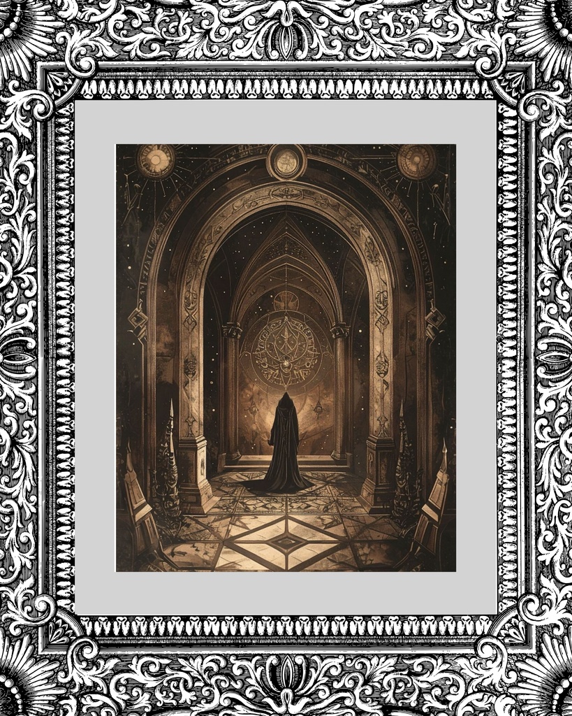 「深淵の儀式」 /【Printable Art】The Ritual of Abyss