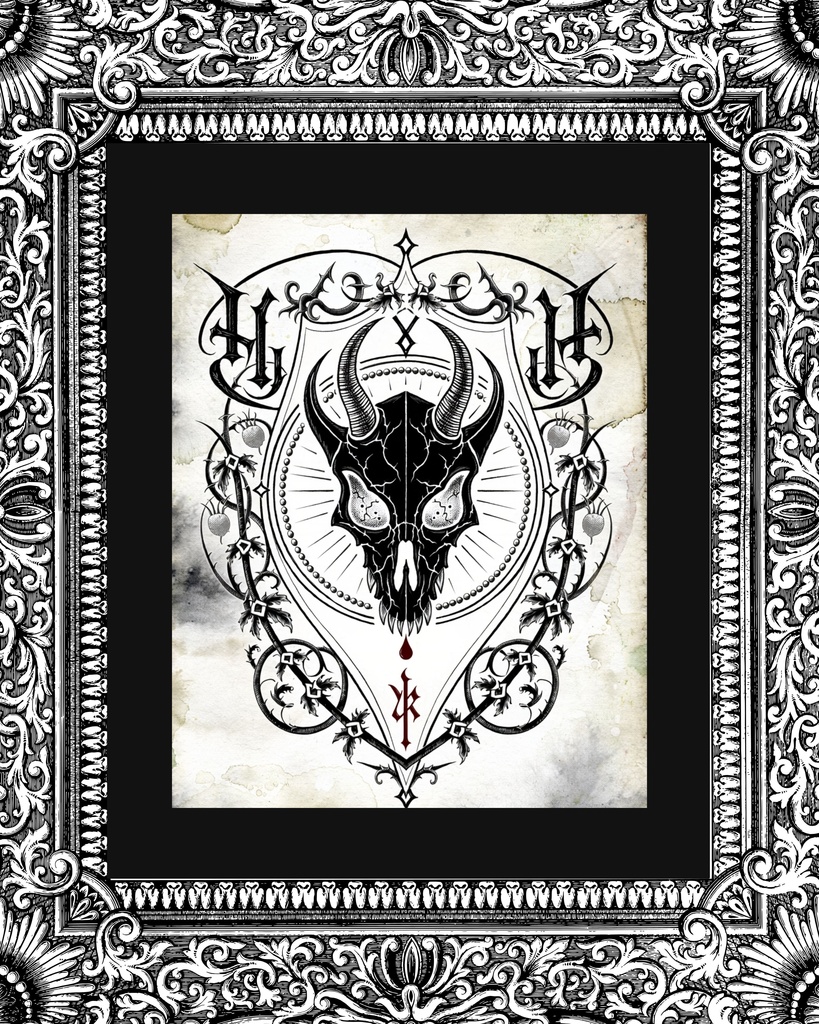 「異端の紋章」/【Printable Art】Crest of Heresy