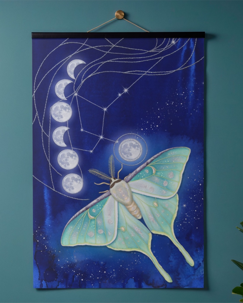 「月光の紡ぎ詩」/【Printable Art】A Poem of Moonlight