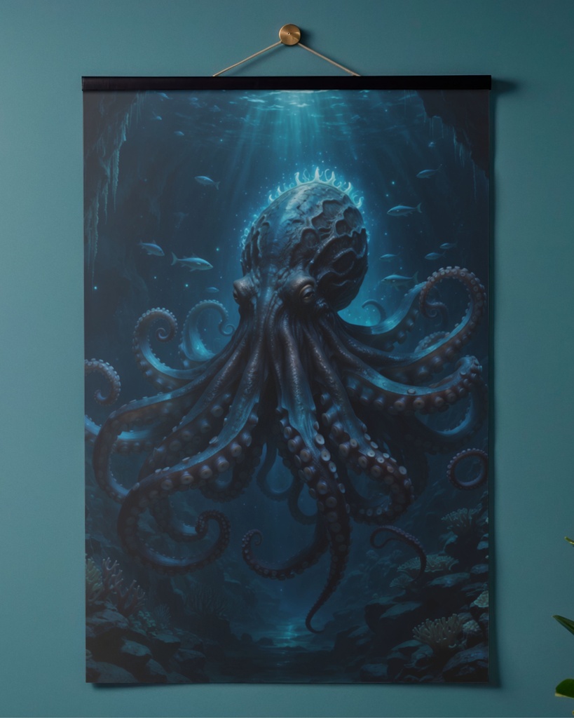 「深海の支配者クラーケン」/【Printable Art】Kraken, Ruler of the Deep Sea