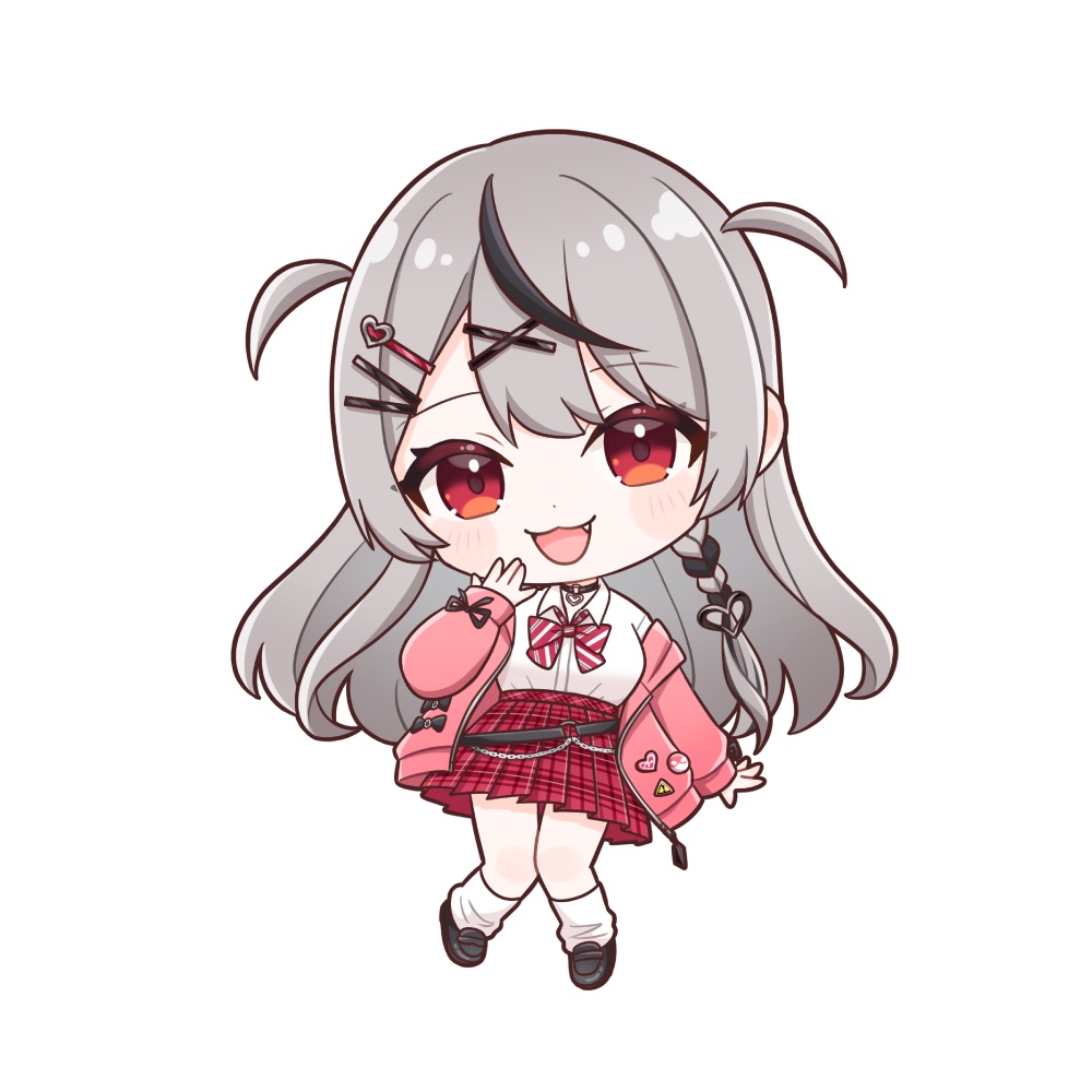 【ホロクル9th】holoX アクリルキーホルダー(制服ミニキャラ)【非公式】