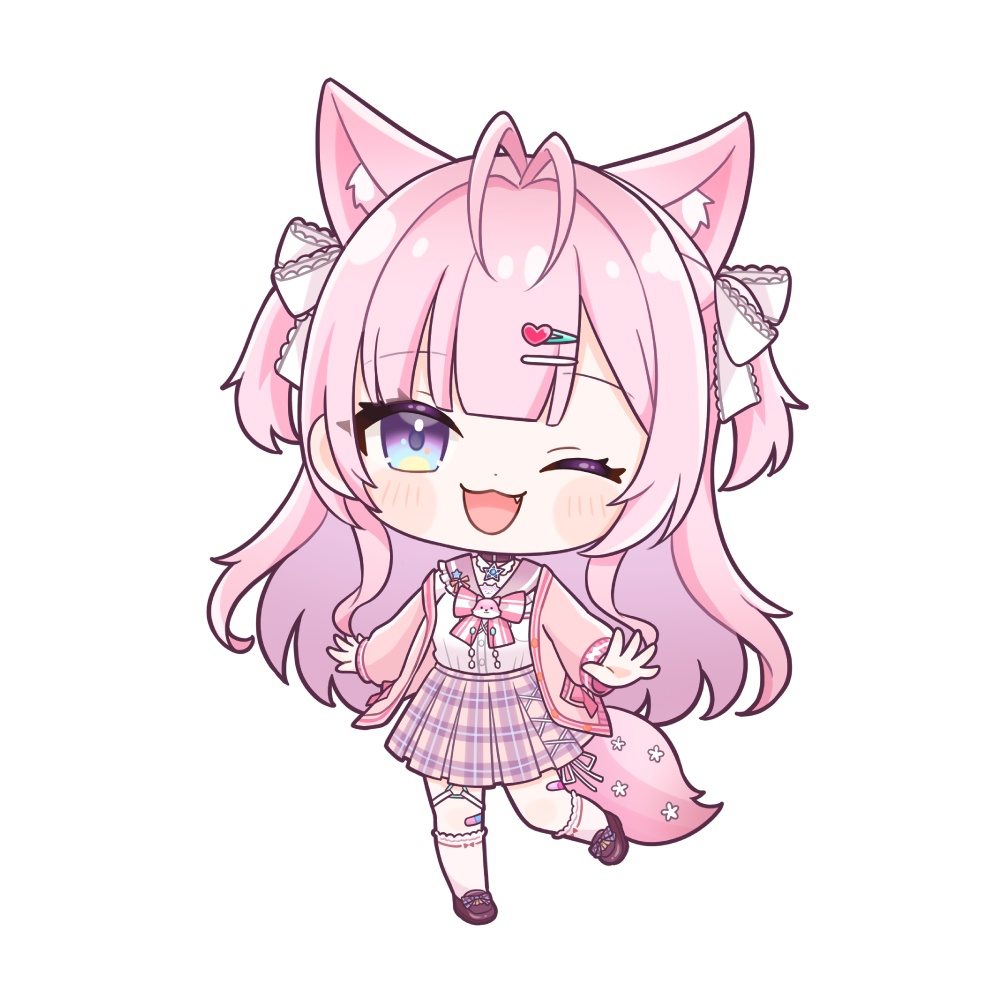 【ホロクル9th】holoX アクリルキーホルダー(制服ミニキャラ)【非公式】